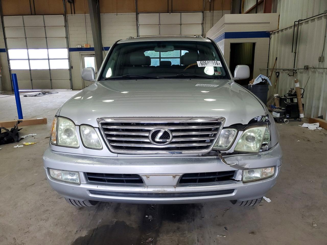 2006 Lexus Lx 470 Silver vin: JTJHT00W164014180