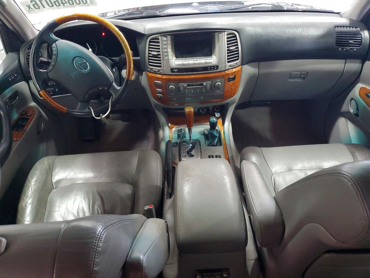 2006 Lexus Lx 470 Silver vin: JTJHT00W164014180