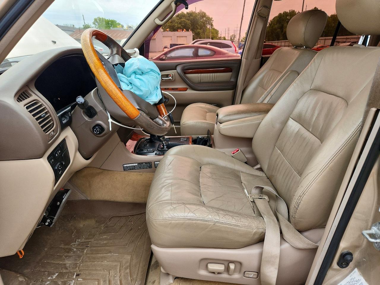 2002 Lexus Lx 470 Tan vin: JTJHT00W223523100