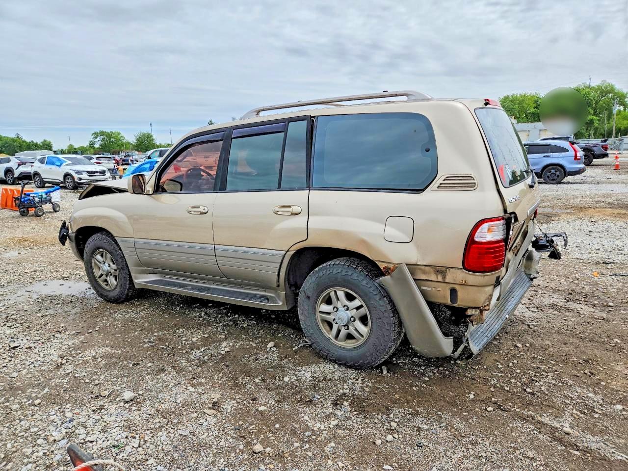 2002 Lexus Lx 470 Tan vin: JTJHT00W223523100