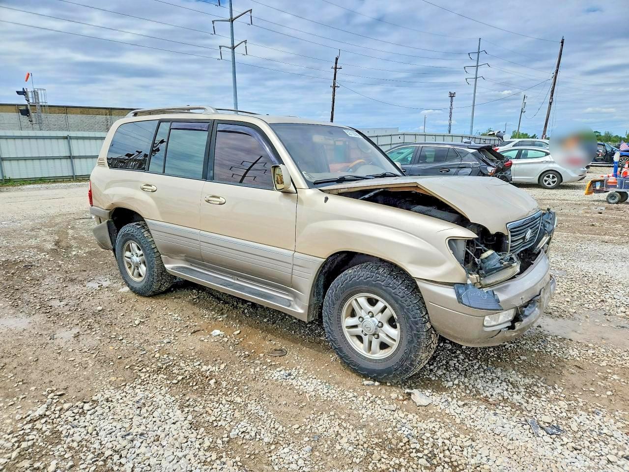 2002 Lexus Lx 470 Tan vin: JTJHT00W223523100