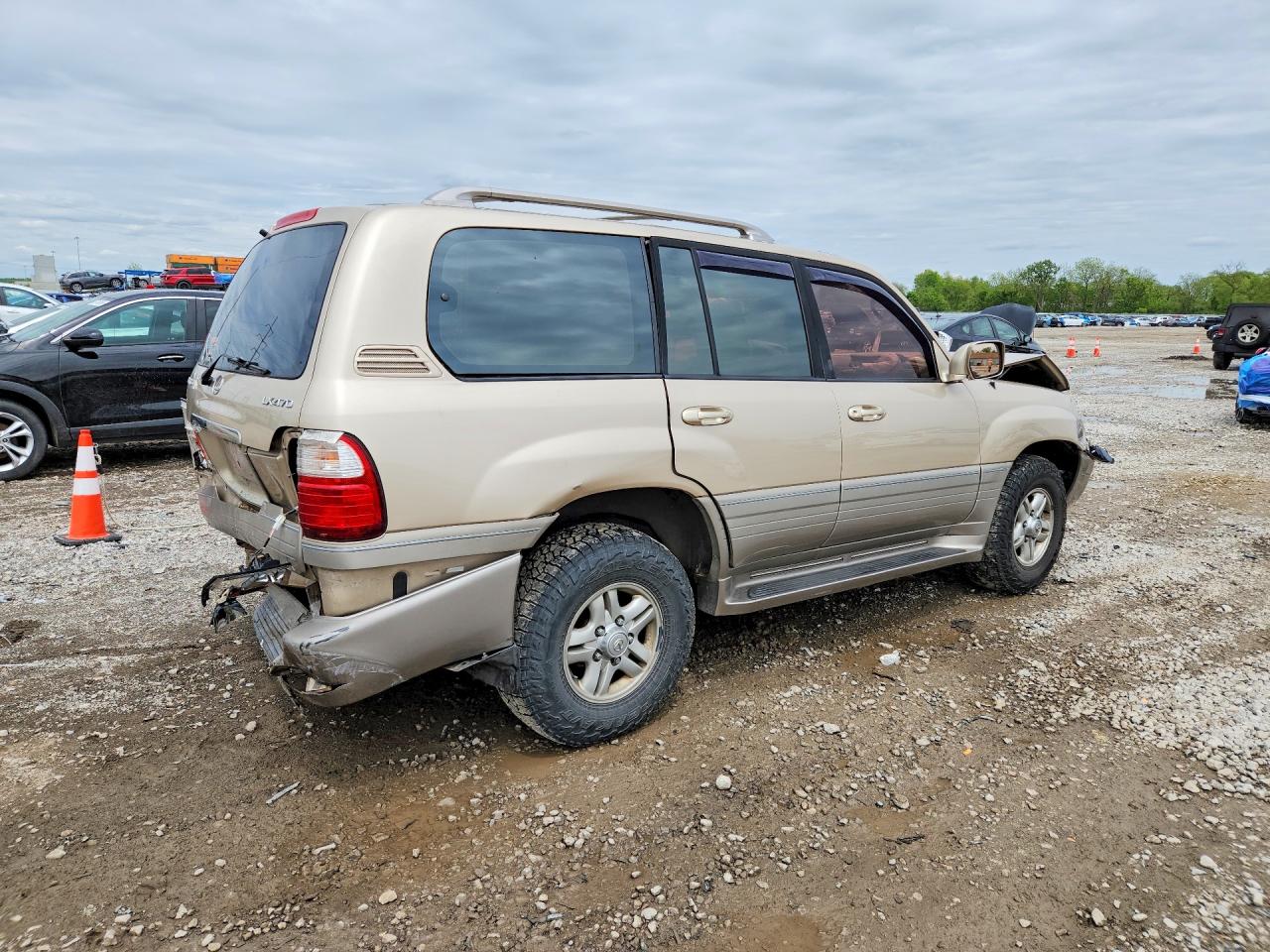 2002 Lexus Lx 470 Tan vin: JTJHT00W223523100