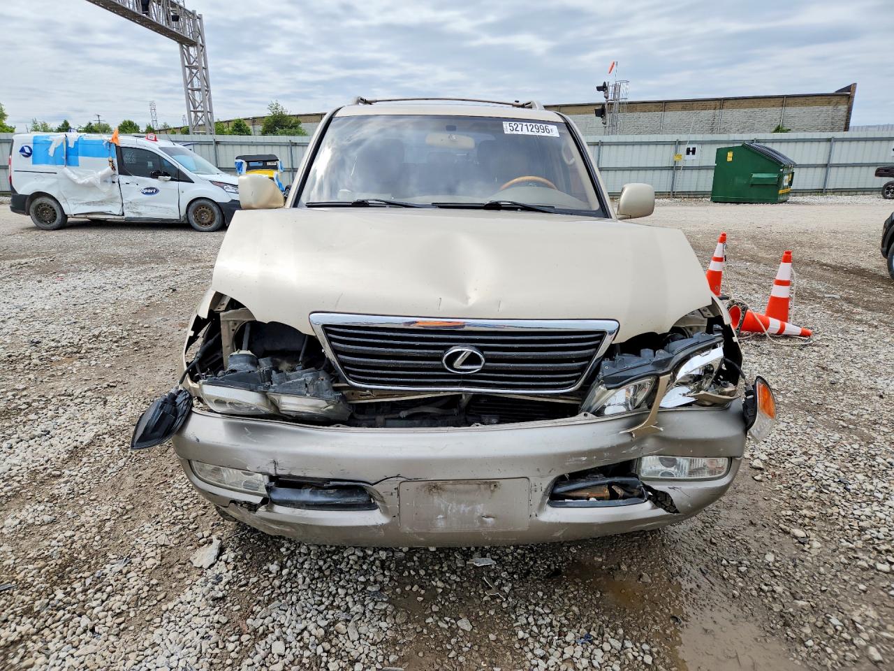 2002 Lexus Lx 470 Tan vin: JTJHT00W223523100