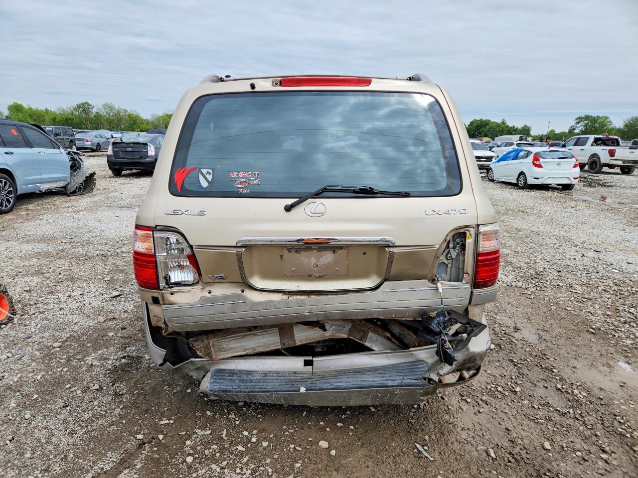 2002 Lexus Lx 470 Tan vin: JTJHT00W223523100