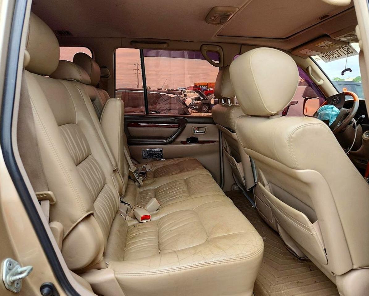 2002 Lexus Lx 470 Tan vin: JTJHT00W223523100