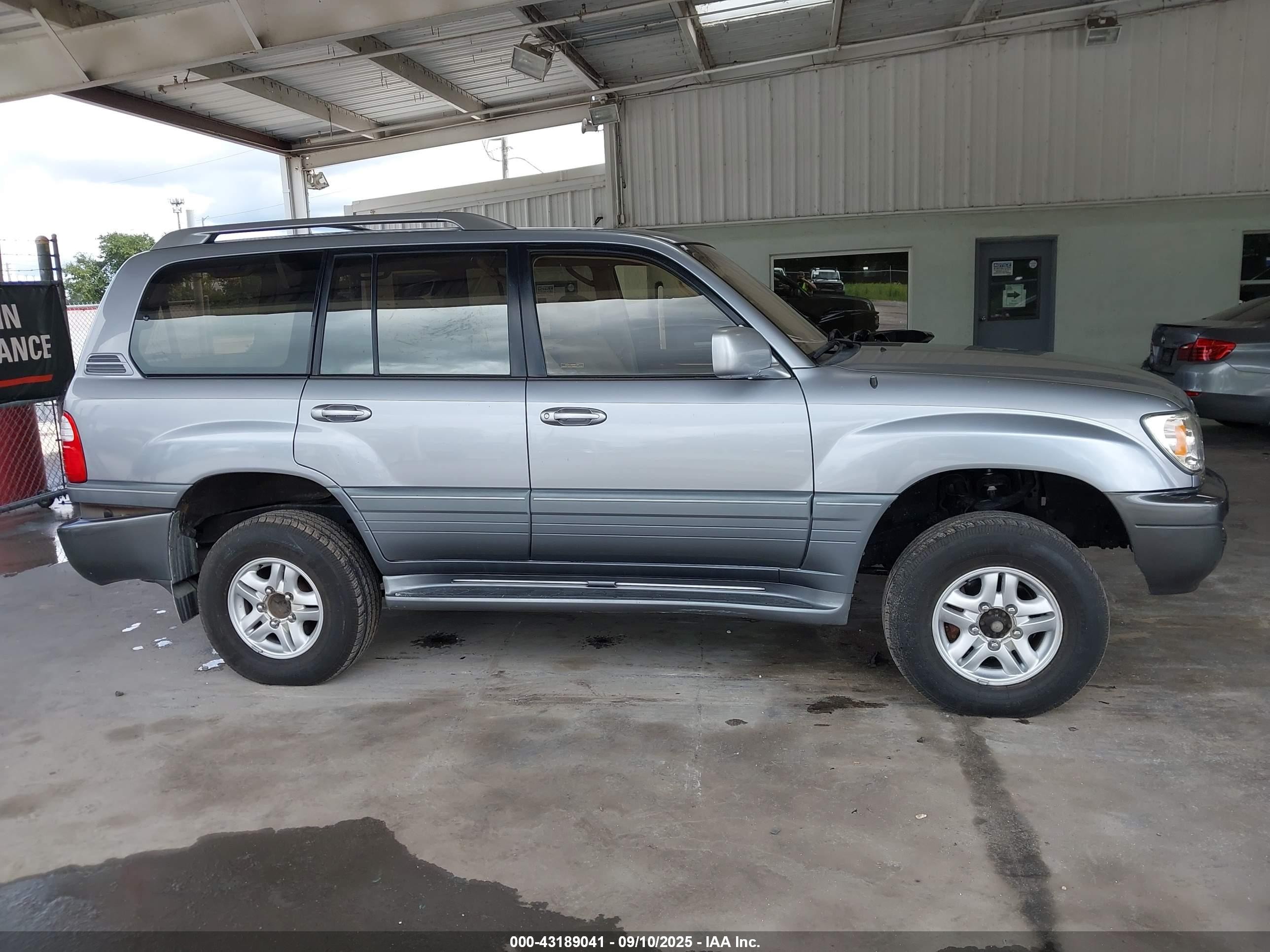 2003 Lexus Lx 470 Gray vin: JTJHT00W233534390