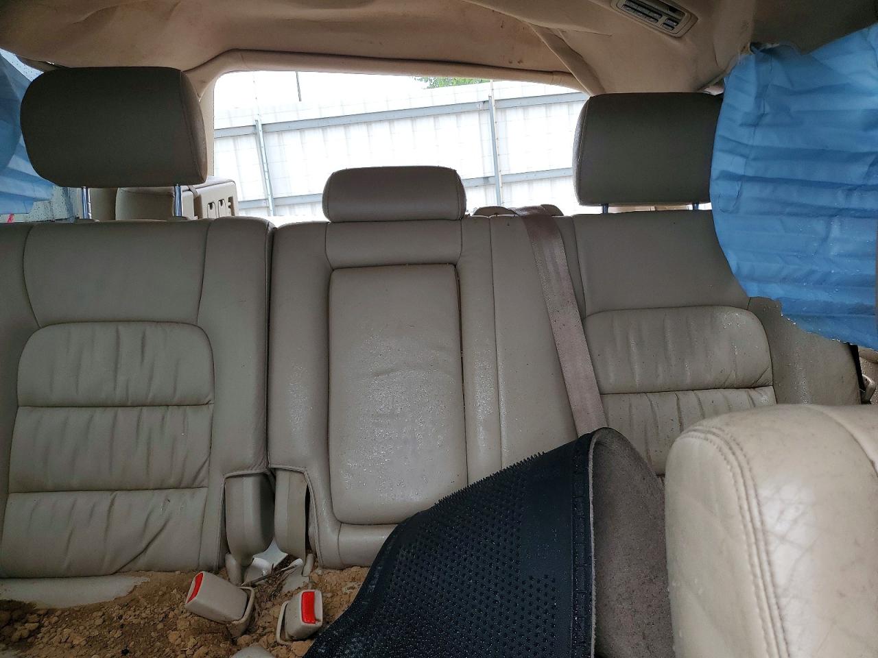 2004 Lexus Lx 470 White vin: JTJHT00W243545150