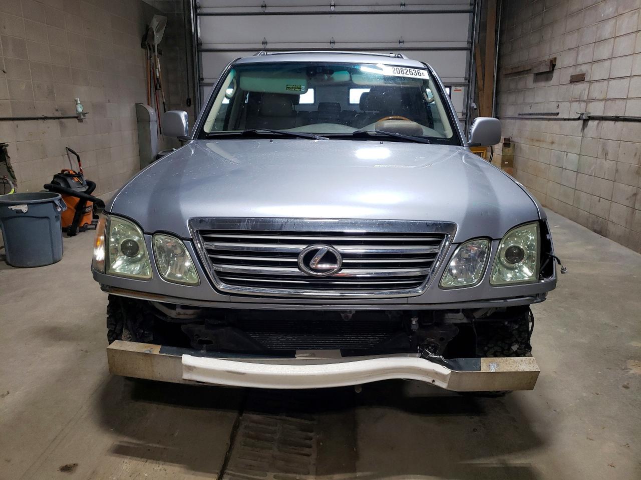 2005 Lexus Lx 470 Синий vin: JTJHT00W253551614
