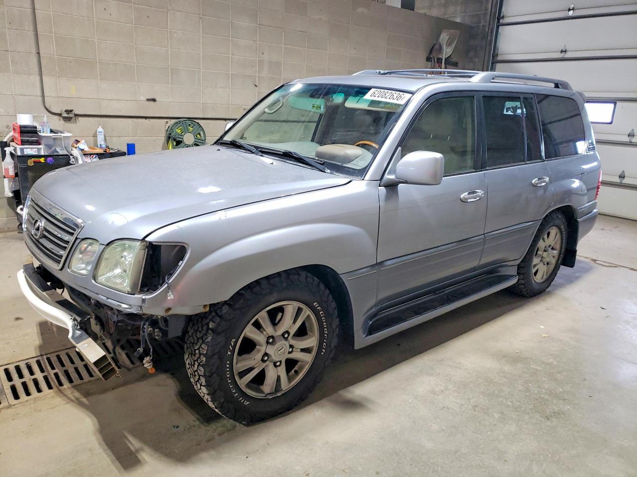 2005 Lexus Lx 470 Синий vin: JTJHT00W253551614
