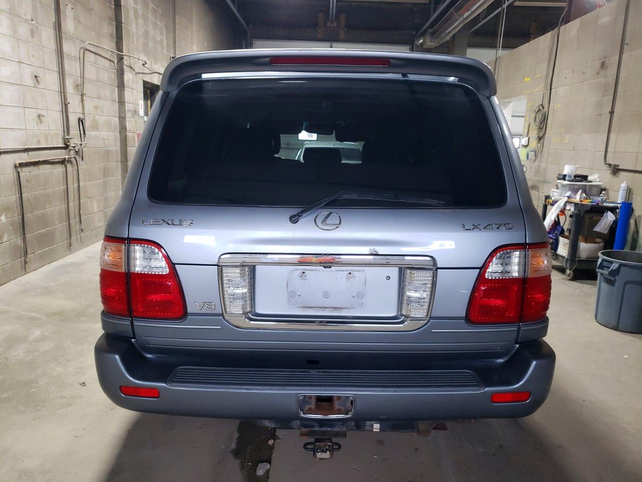 2005 Lexus Lx 470 Синий vin: JTJHT00W253551614