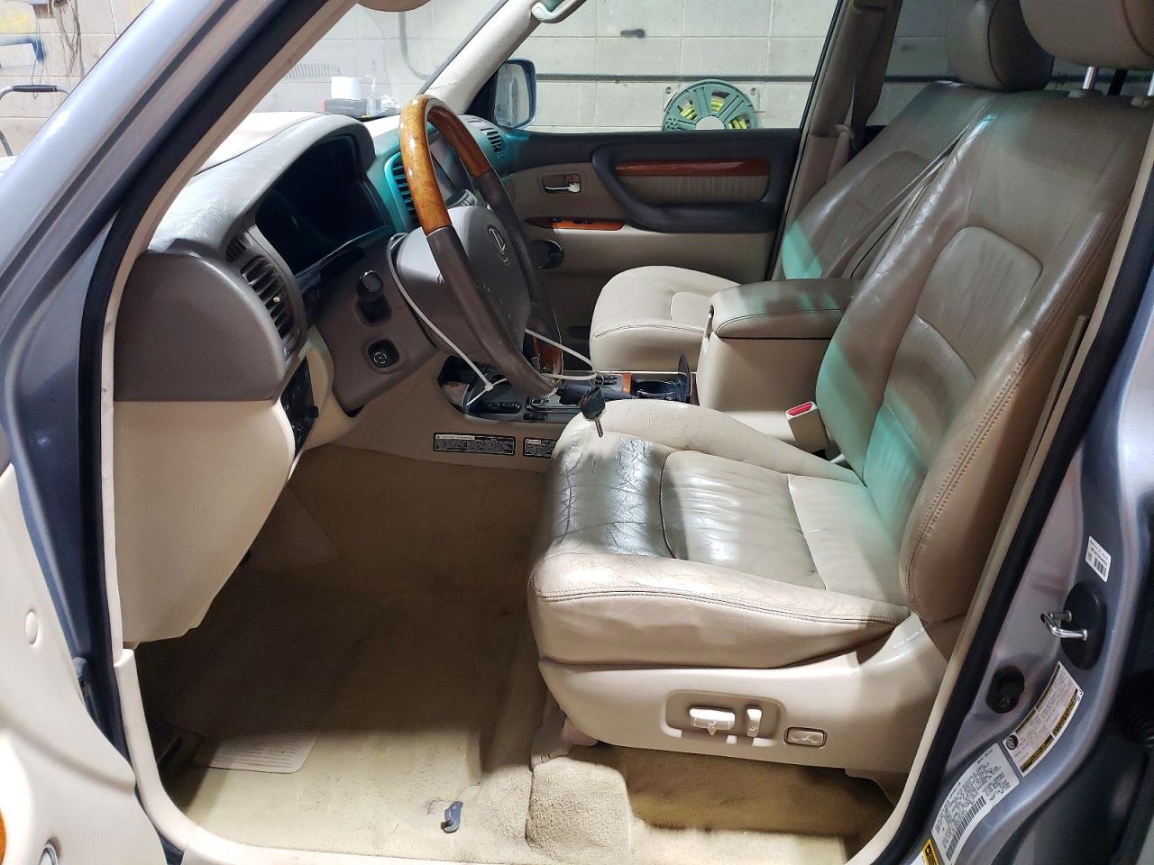 2005 Lexus Lx 470 Синий vin: JTJHT00W253551614