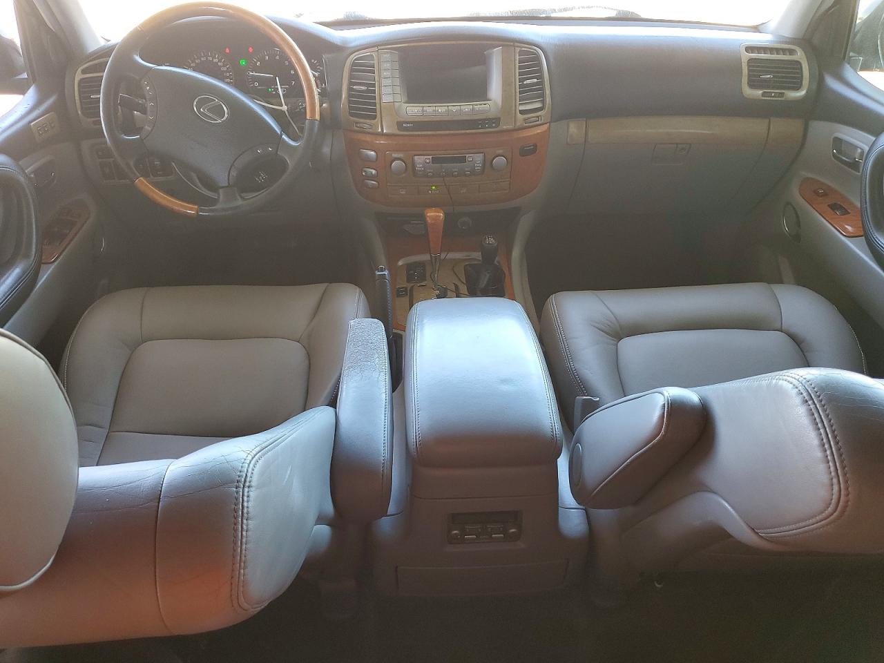 2006 Lexus Lx 470 Black vin: JTJHT00W264004516