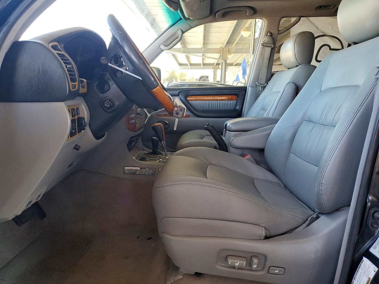 2006 Lexus Lx 470 Black vin: JTJHT00W264004516