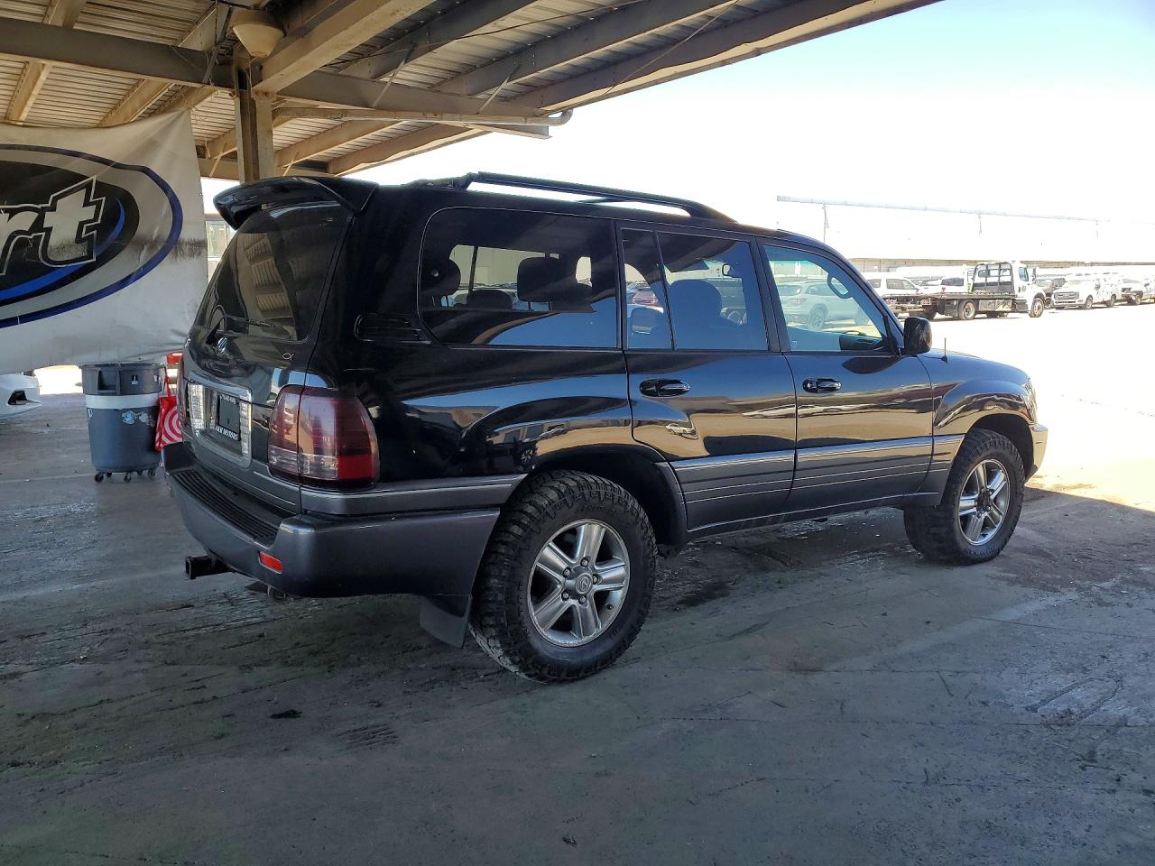 2006 Lexus Lx 470 Black vin: JTJHT00W264004516