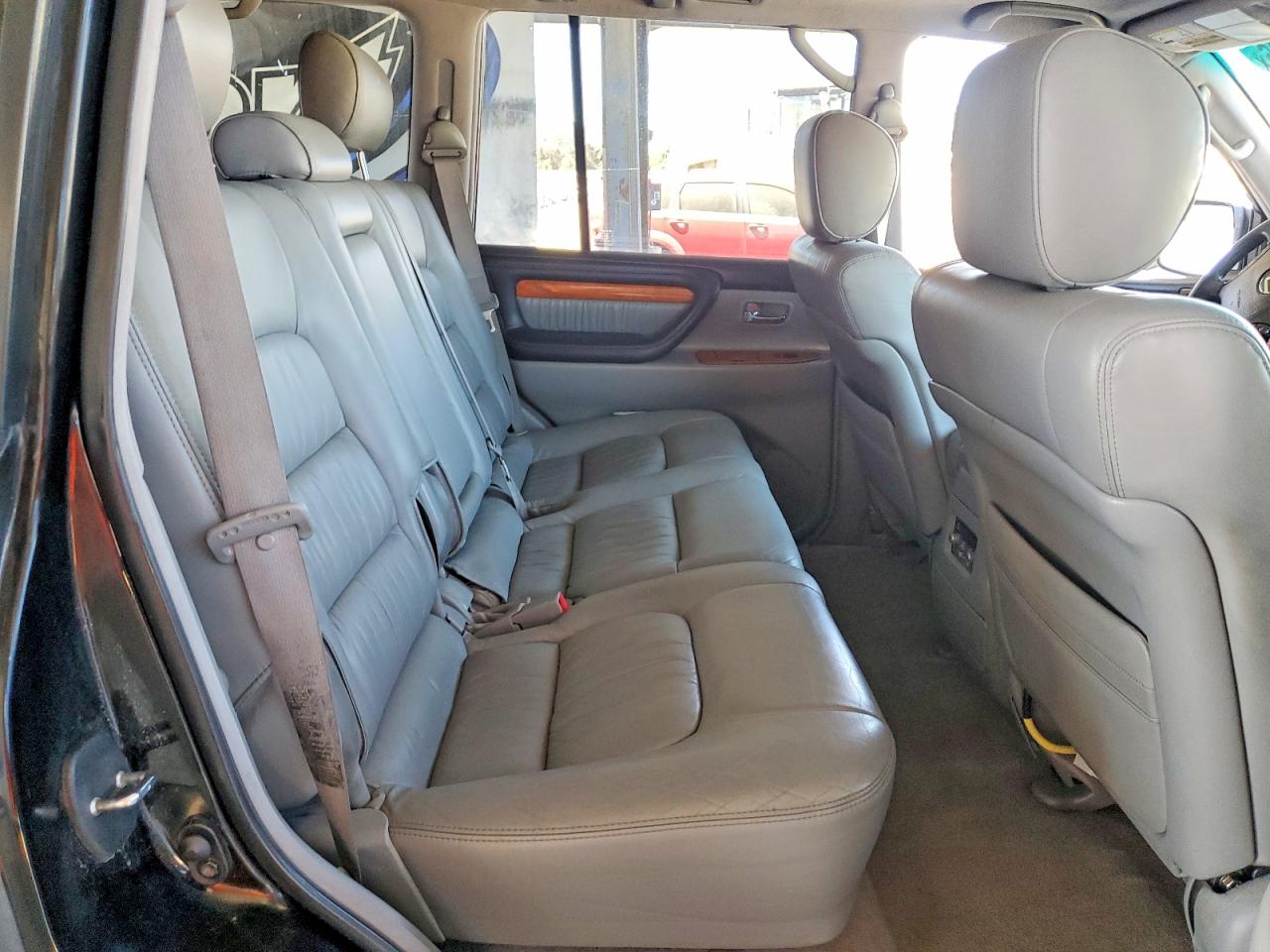2006 Lexus Lx 470 Black vin: JTJHT00W264004516