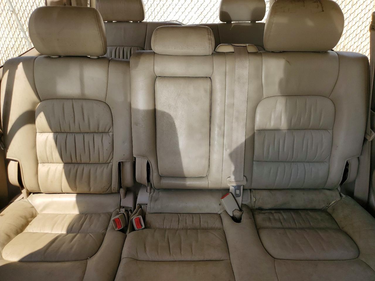 2001 Lexus Lx 470 White vin: JTJHT00W313509088