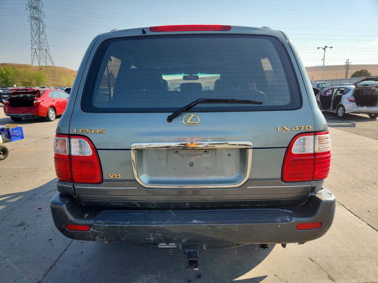 2001 Lexus Lx 470 Green vin: JTJHT00W313511312