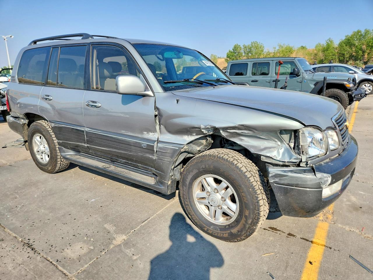2001 Lexus Lx 470 Green vin: JTJHT00W313511312