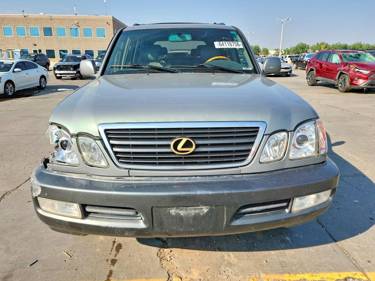 2001 Lexus Lx 470 Green vin: JTJHT00W313511312
