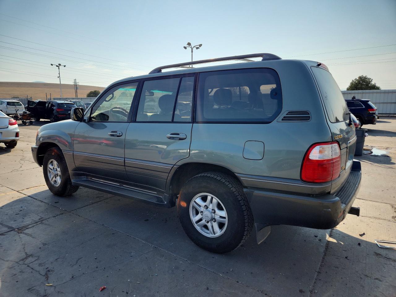 2001 Lexus Lx 470 Green vin: JTJHT00W313511312