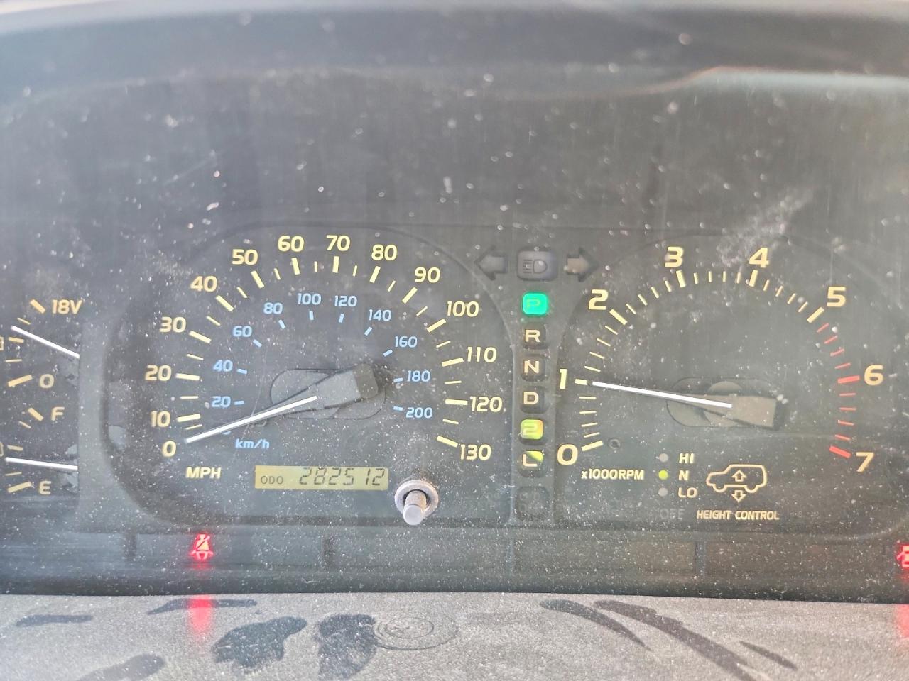 2001 Lexus Lx 470 Green vin: JTJHT00W313511312