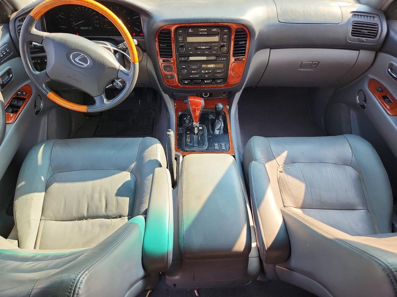 2001 Lexus Lx 470 Green vin: JTJHT00W313511312