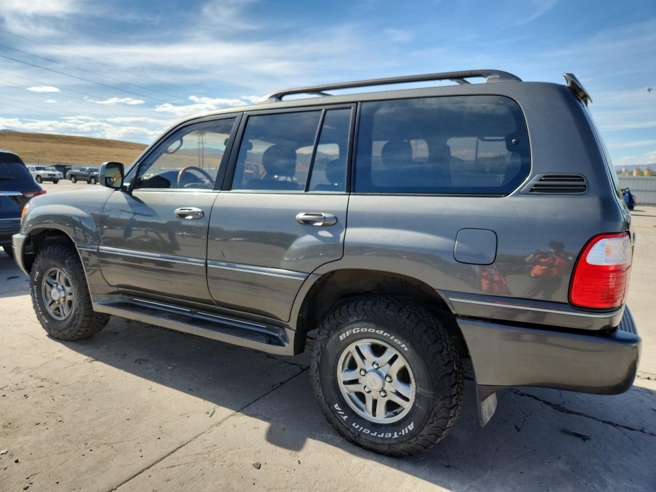 2002 Lexus Lx 470 Gray vin: JTJHT00W323515457