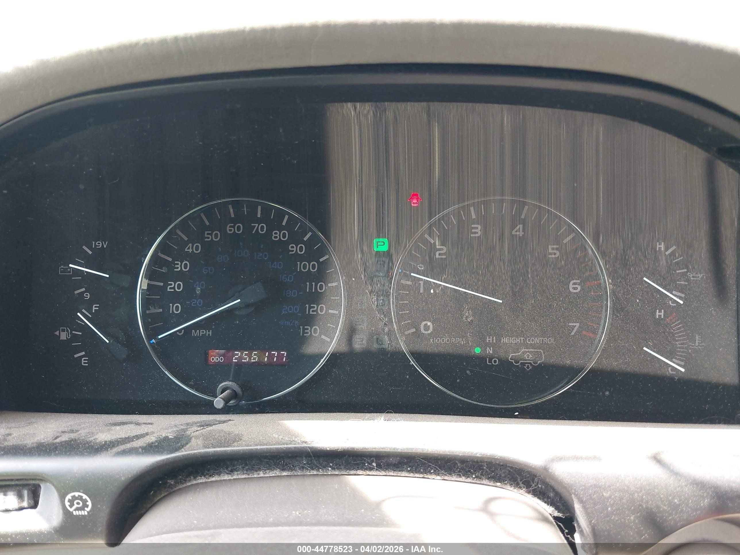 2003 Lexus Lx 470   Black vin: JTJHT00W333532941