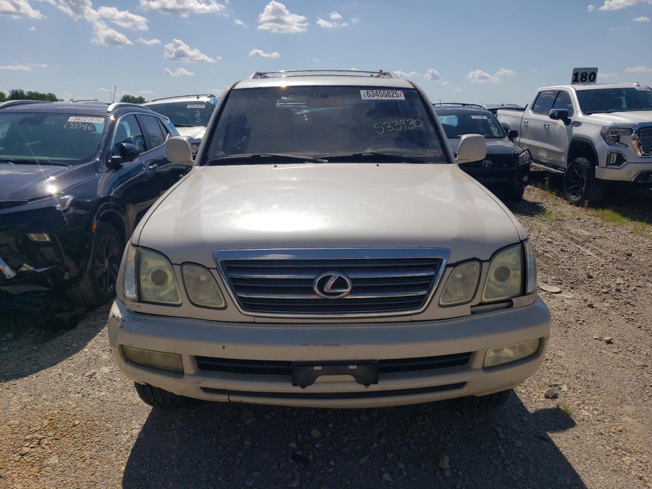 2003 Lexus Lx 470 Beige vin: JTJHT00W333533930