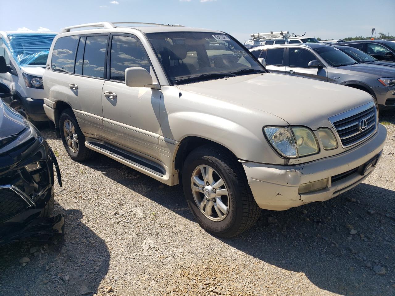 2003 Lexus Lx 470 Beige vin: JTJHT00W333533930
