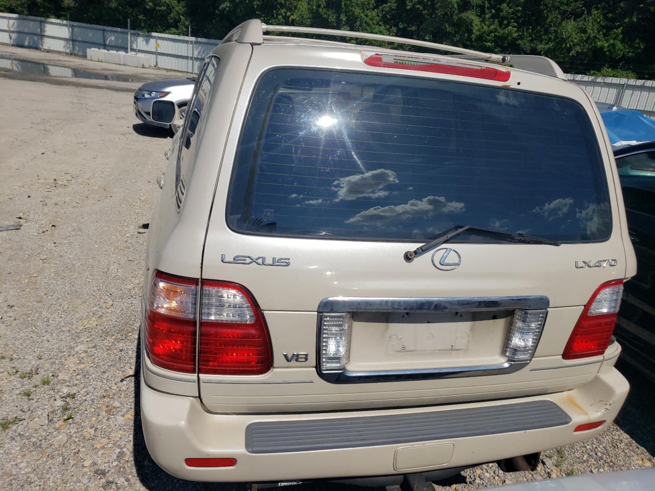 2003 Lexus Lx 470 Beige vin: JTJHT00W333533930