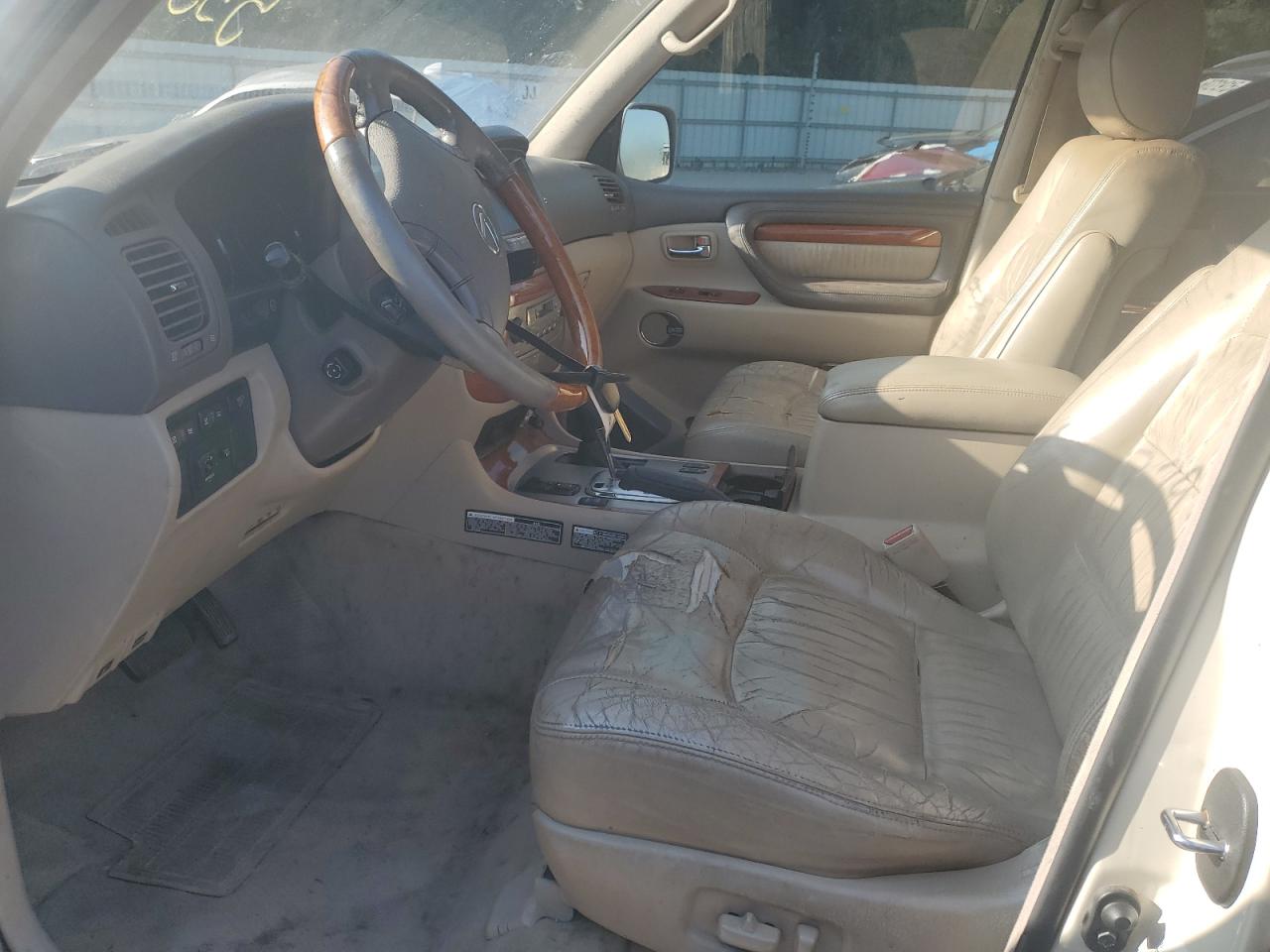 2003 Lexus Lx 470 Beige vin: JTJHT00W333533930