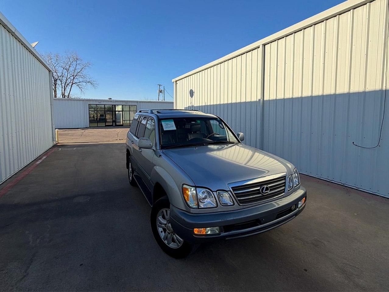 2005 Lexus Lx 470 Blue vin: JTJHT00W354000778
