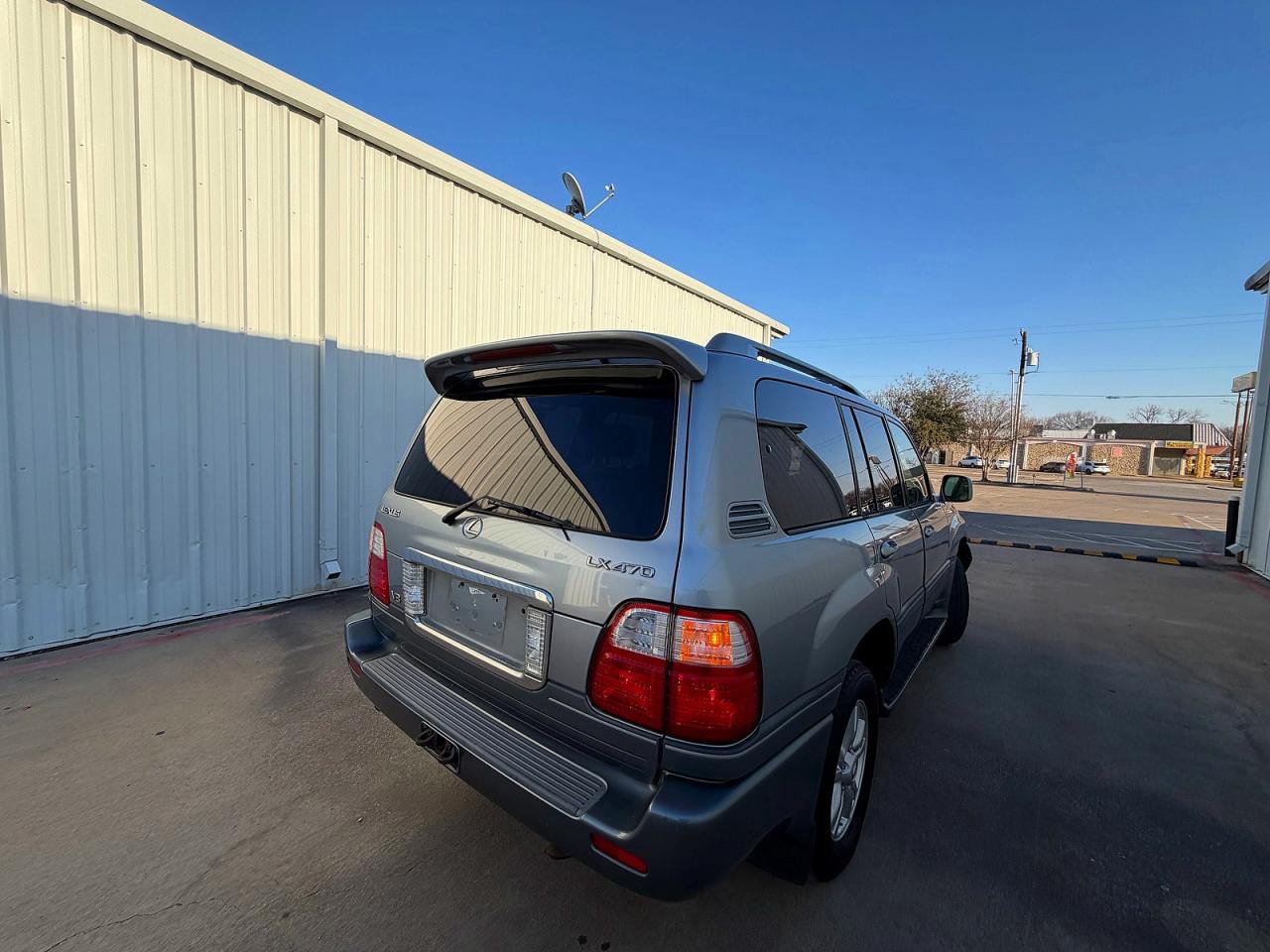 2005 Lexus Lx 470 Blue vin: JTJHT00W354000778