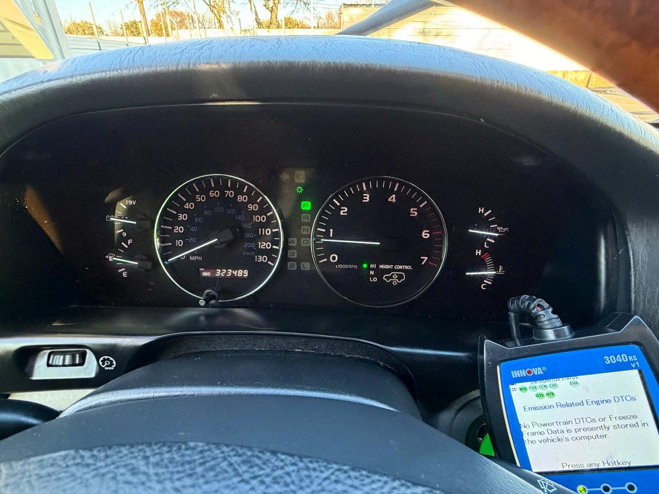 2005 Lexus Lx 470 Blue vin: JTJHT00W354000778