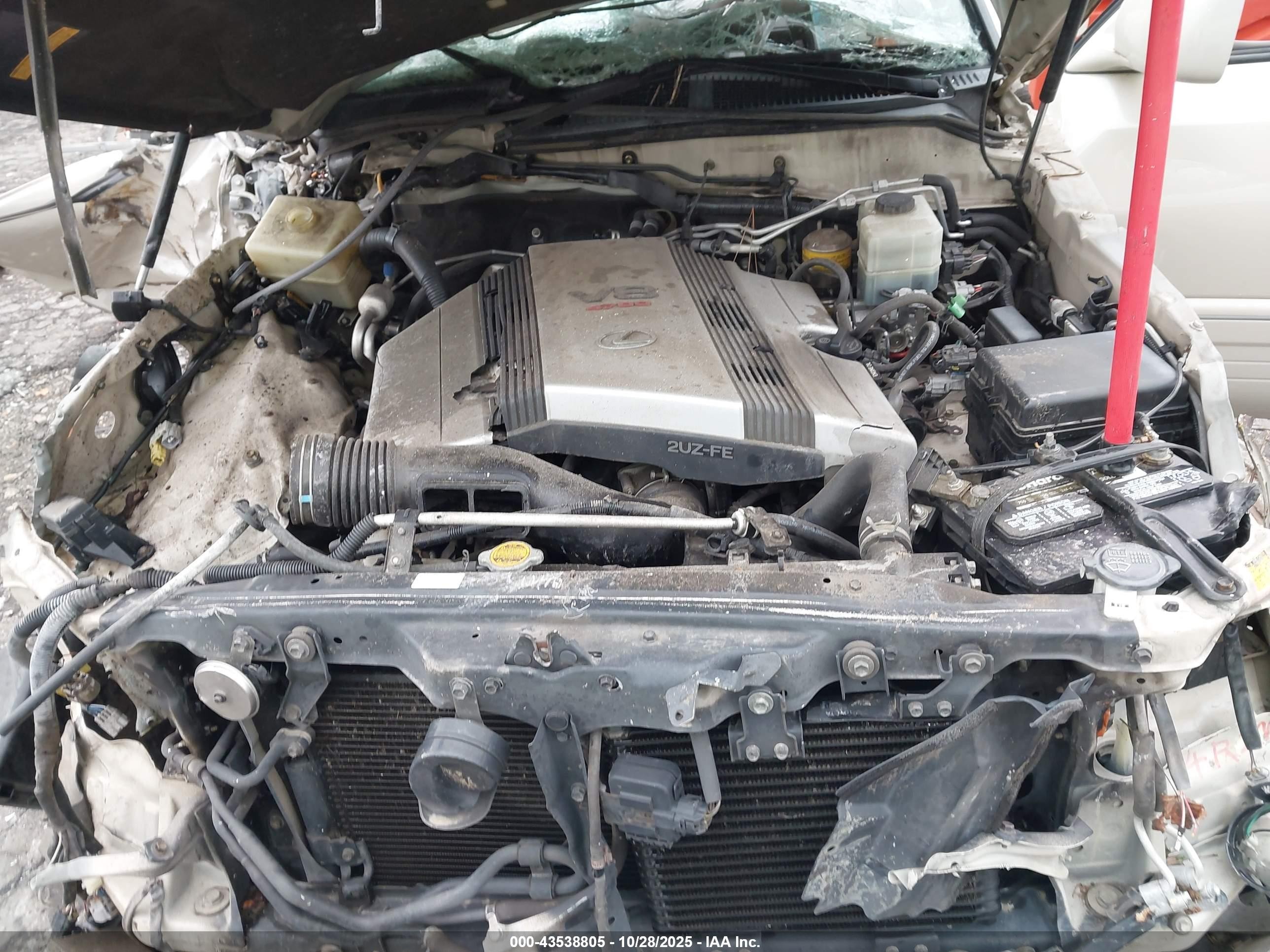 2006 Lexus Lx 470   Кремовый vin: JTJHT00W364004959