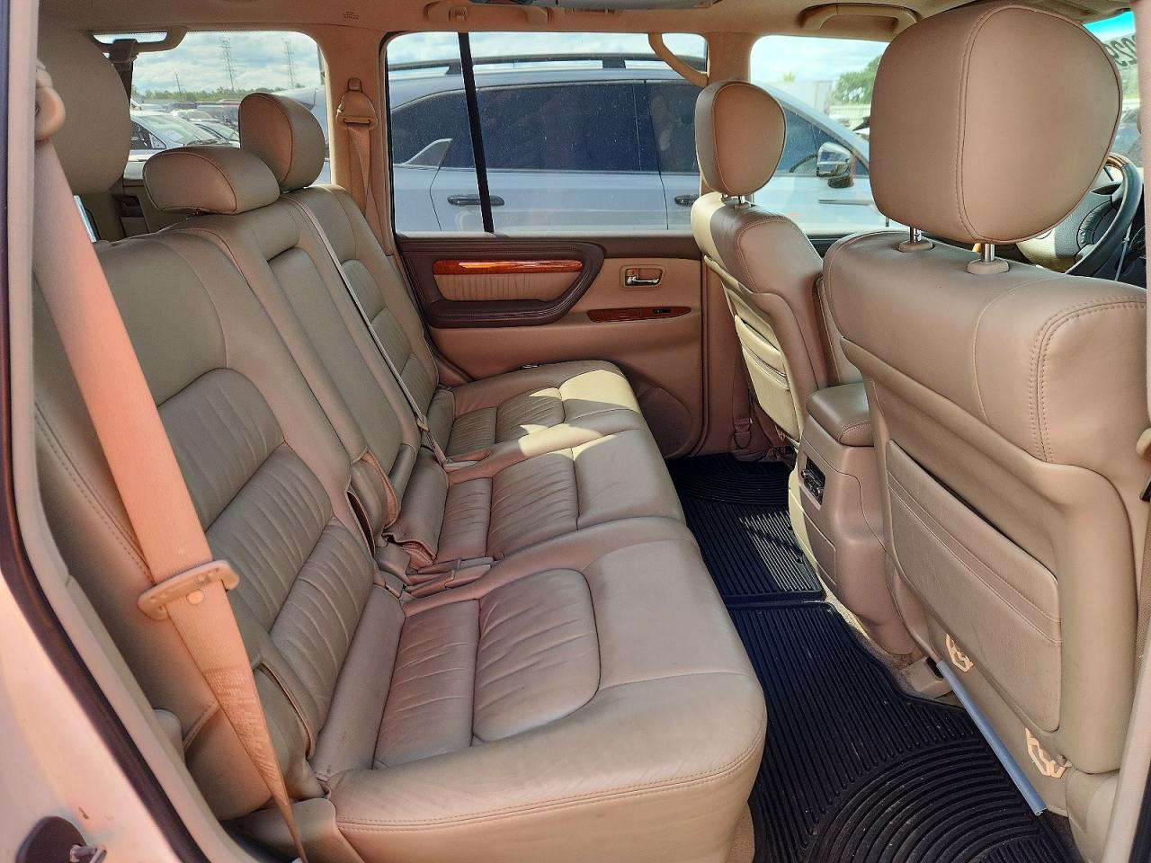 2006 Lexus Lx 470 White vin: JTJHT00W364006064