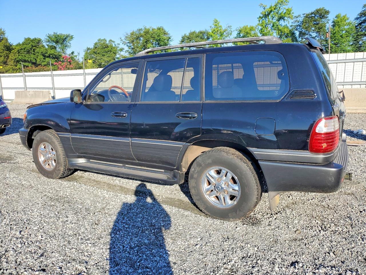 2001 Lexus Lx 470 Black vin: JTJHT00W413507964