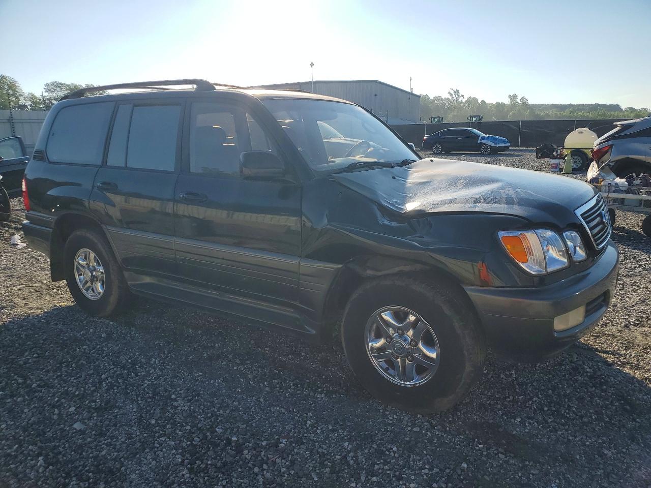 2001 Lexus Lx 470 Black vin: JTJHT00W413507964