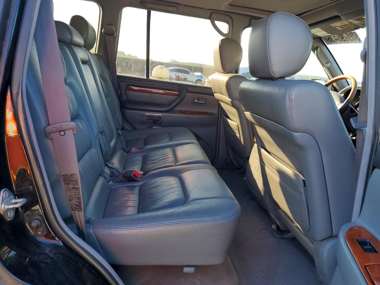 2001 Lexus Lx 470 Black vin: JTJHT00W413507964