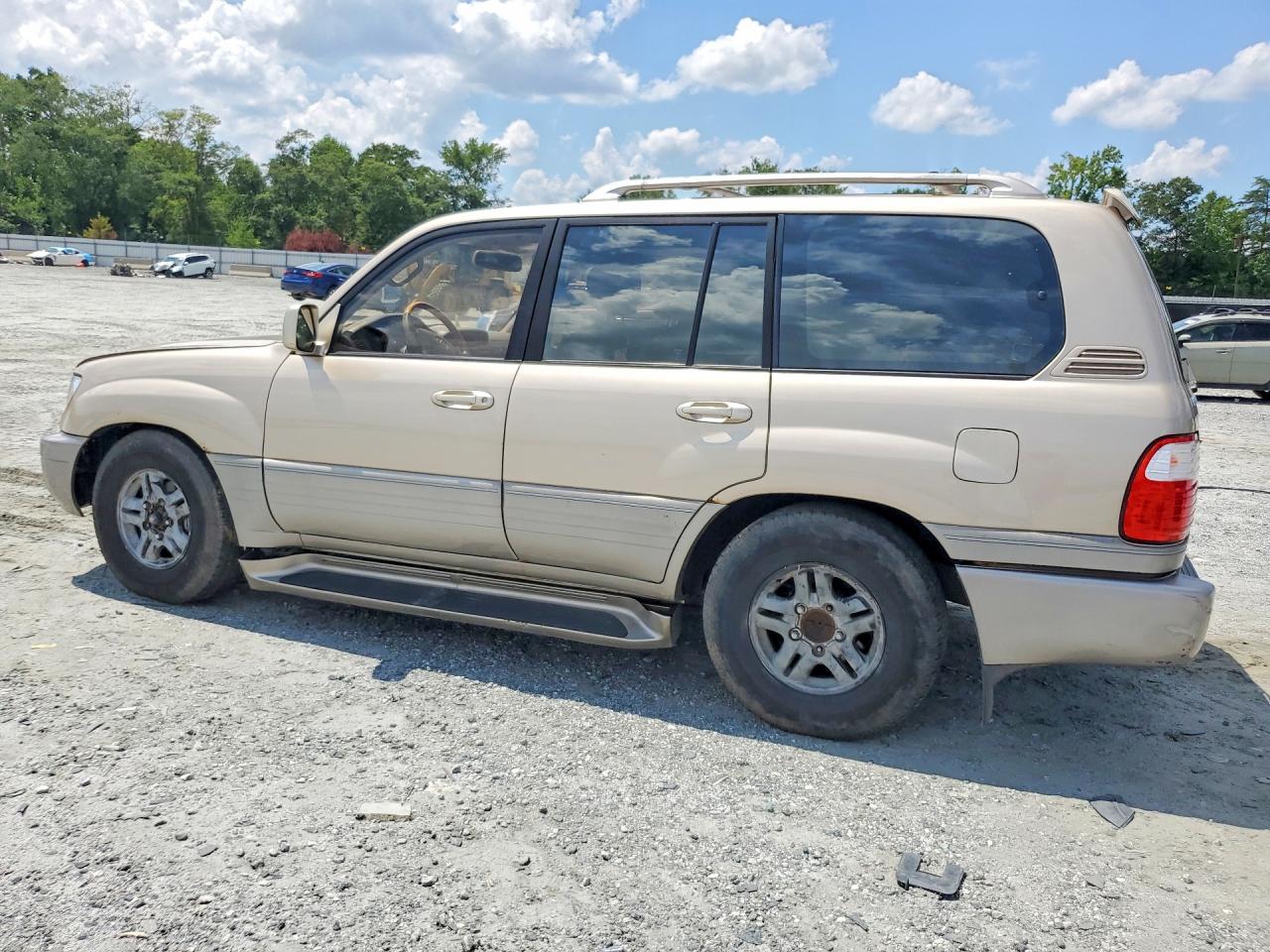 2002 Lexus Lx 470 Beige vin: JTJHT00W423514866