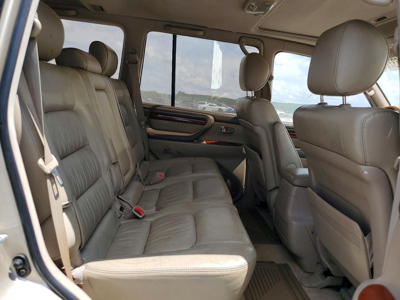 2002 Lexus Lx 470 Beige vin: JTJHT00W423514866