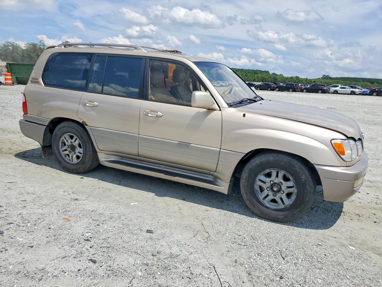 2002 Lexus Lx 470 Beige vin: JTJHT00W423514866
