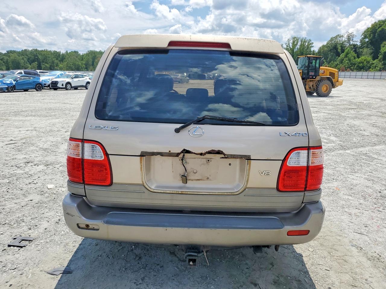 2002 Lexus Lx 470 Beige vin: JTJHT00W423514866