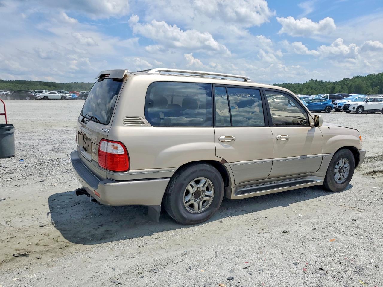 2002 Lexus Lx 470 Beige vin: JTJHT00W423514866