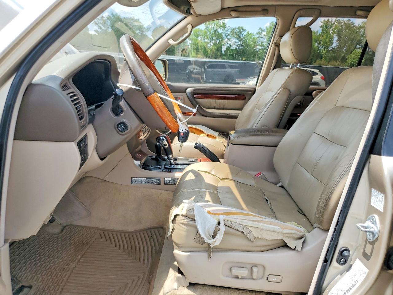 2002 Lexus Lx 470 Beige vin: JTJHT00W423514866