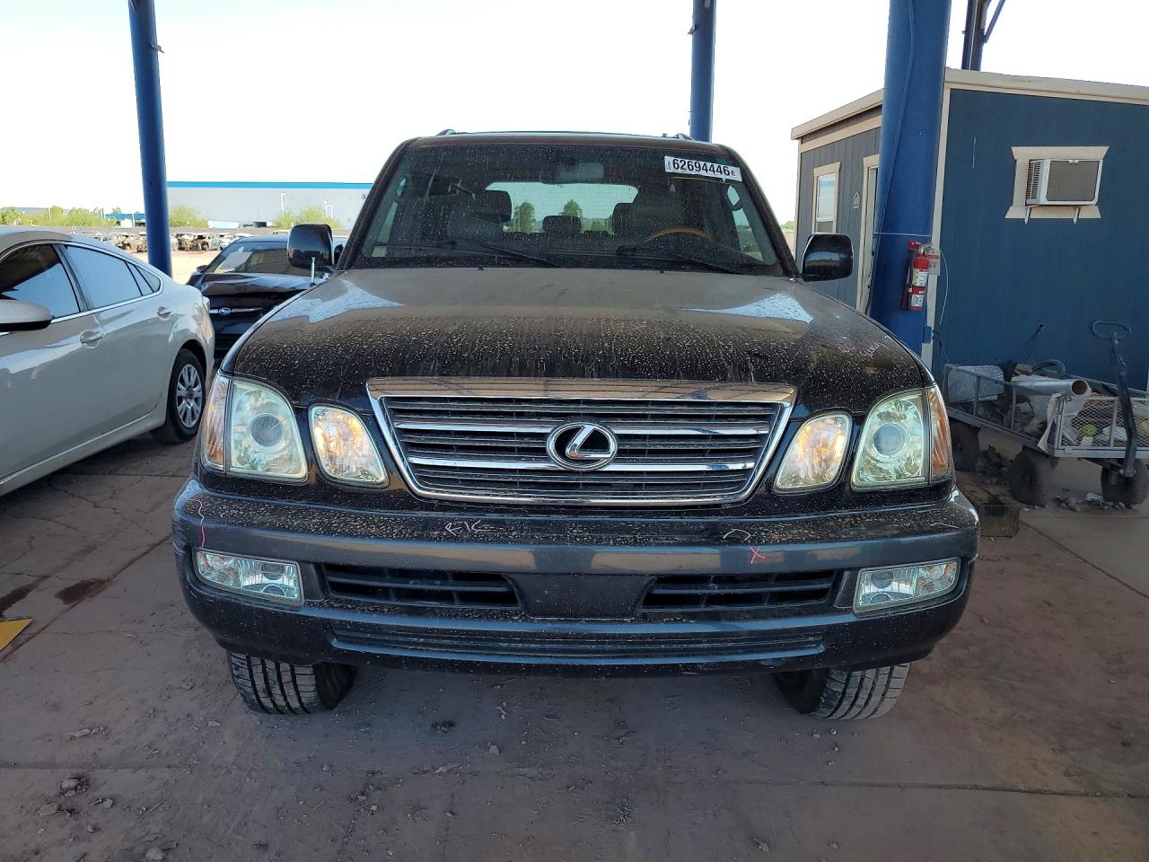 2005 Lexus Lx 470 Black vin: JTJHT00W453554319