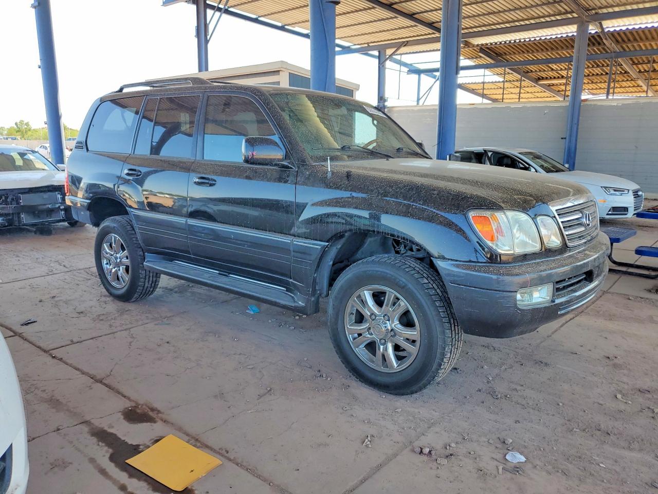 2005 Lexus Lx 470 Black vin: JTJHT00W453554319