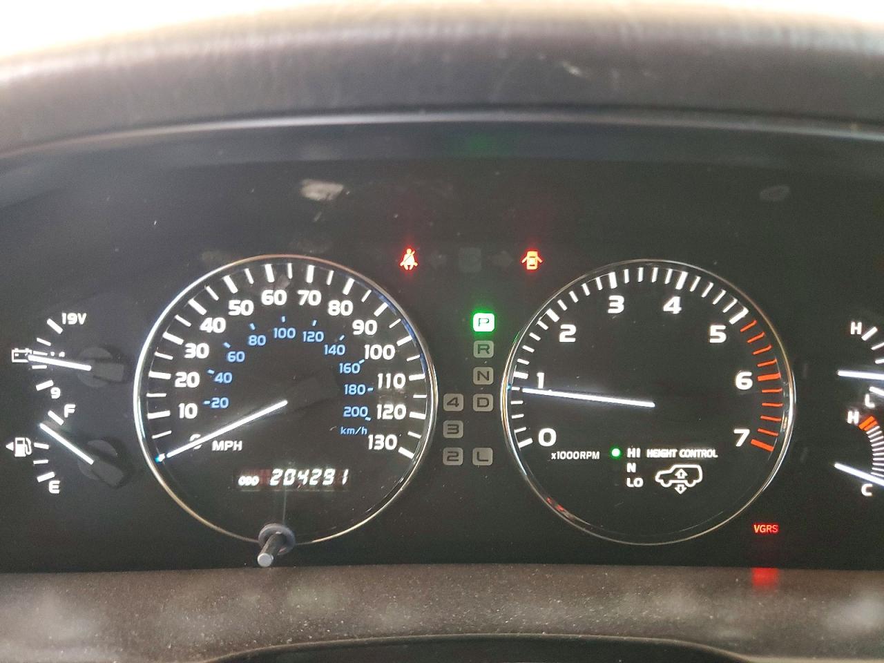 2005 Lexus Lx 470 Black vin: JTJHT00W453554319