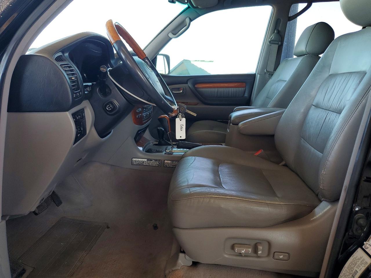 2005 Lexus Lx 470 Black vin: JTJHT00W453554319